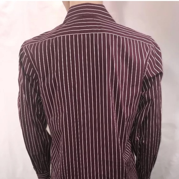 Express 1MX Modern Fit Long Sleeve Button Down - Picture 5 of 8